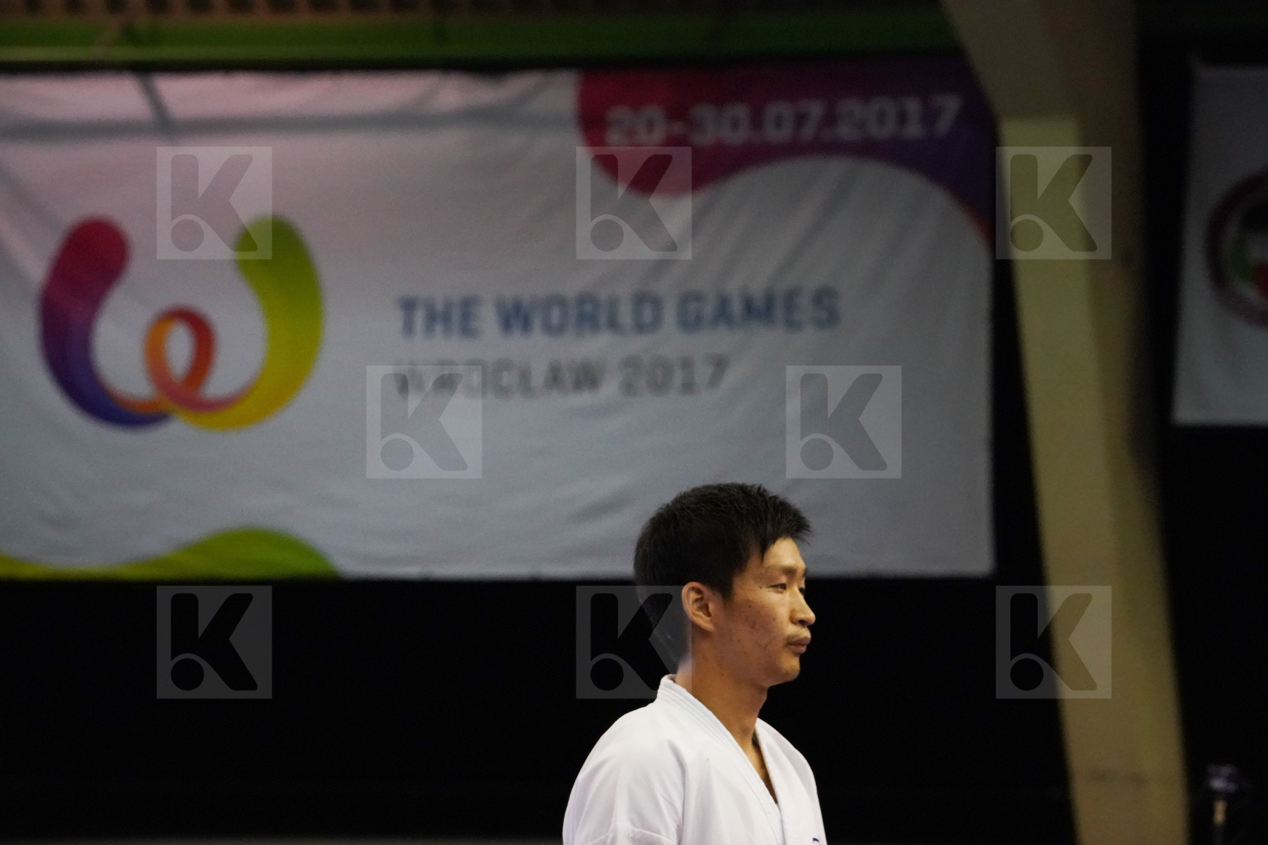 Araga Ryutaro Gold match Iran Islamic Republic of Japan Male Kumite -84kg Poorshab Zabiollah